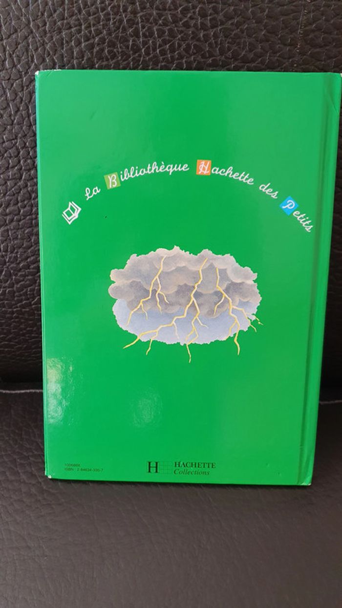 Livre " Franklin a peur de l'orage " , collection la bibliothèque Hachette des Petits. - photo numéro 2