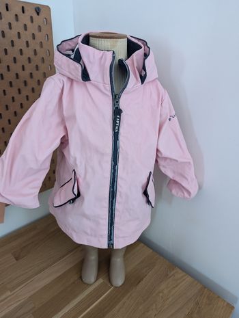 Parka de marque captain corsaire rose 6 mois