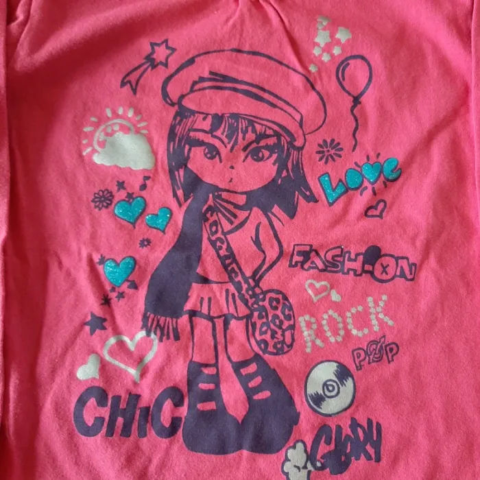 Lot 3 T-shirts Fille H&M et autres 6 ans - photo numéro 2