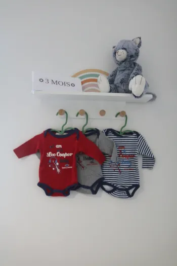 Lot bodies hiver garçon Lee cooper 3 mois