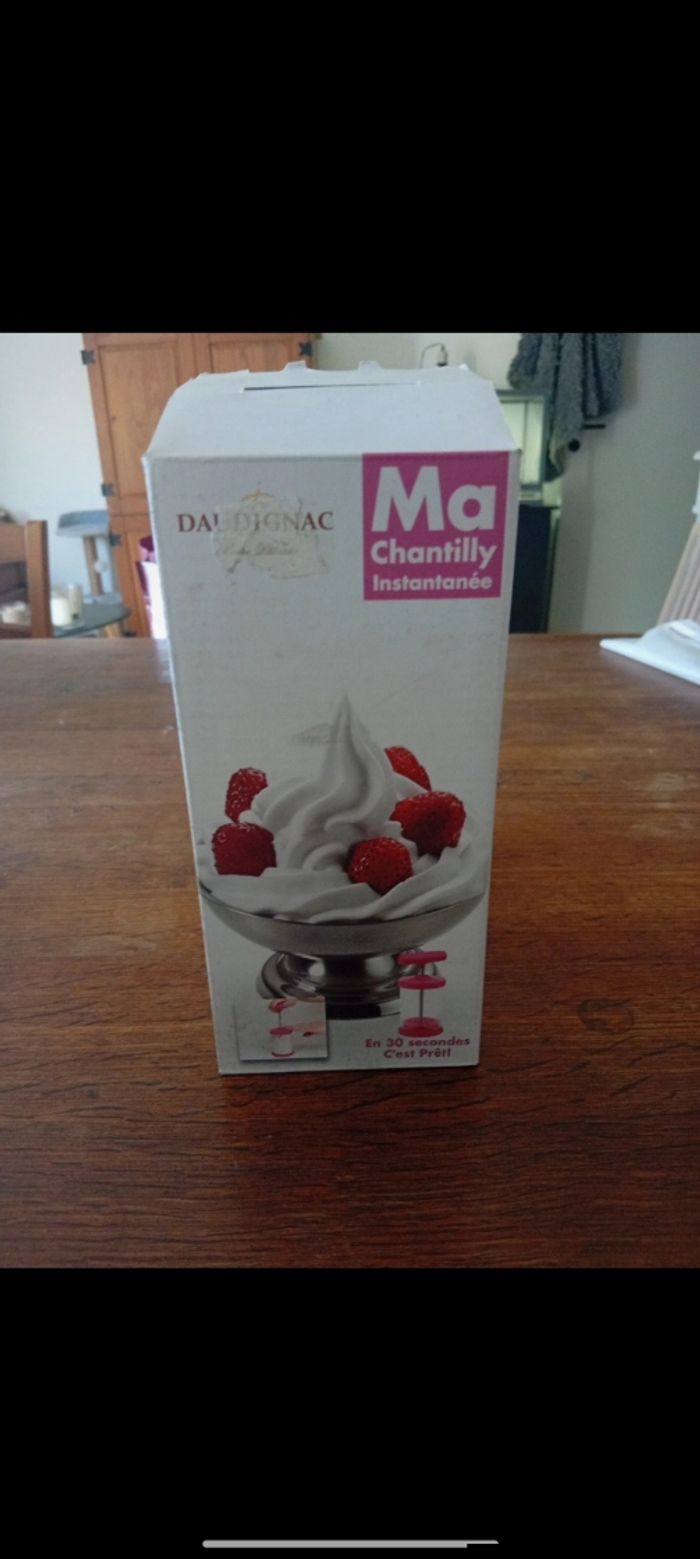 Ma chantilly instantanée