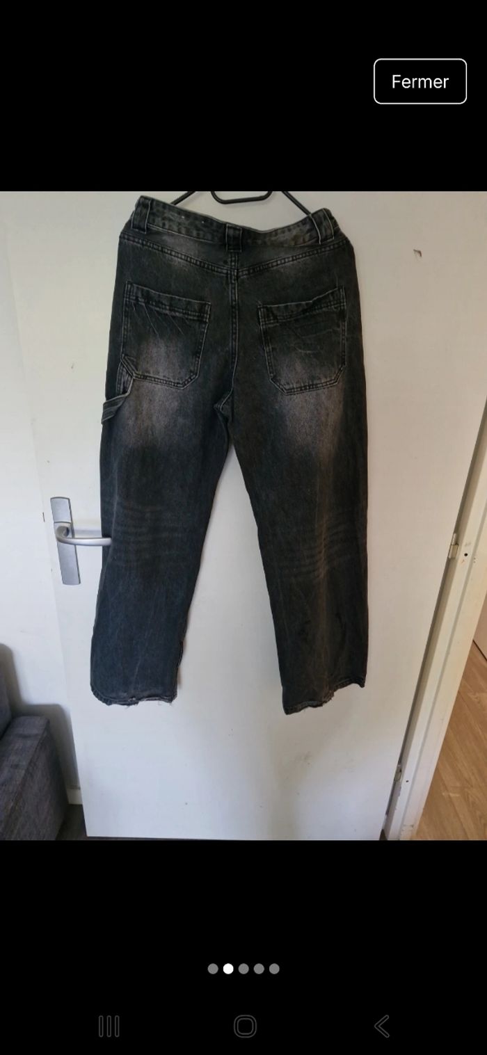 Jean large noir