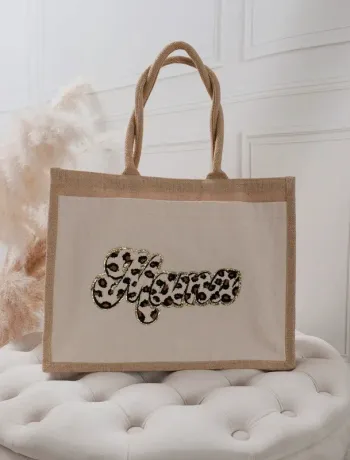 Sac fourre tout léopard neuf femme Kiss