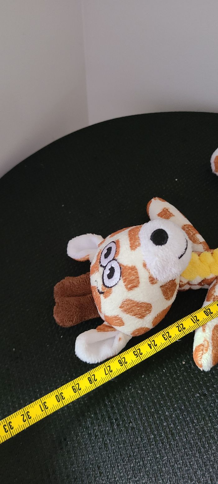 Jouet en peluche girafe feroce pour chien - Marron - photo numéro 3