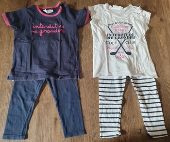 Lot 2 ensembles "interdit de me gronder"