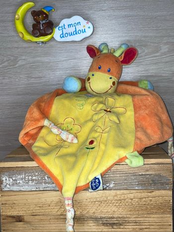 MD187 doudou girafe 🦒 mots d’enfant