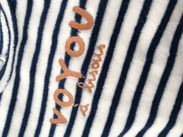 Pyjama velours TAO 1 mois - photo numéro 5