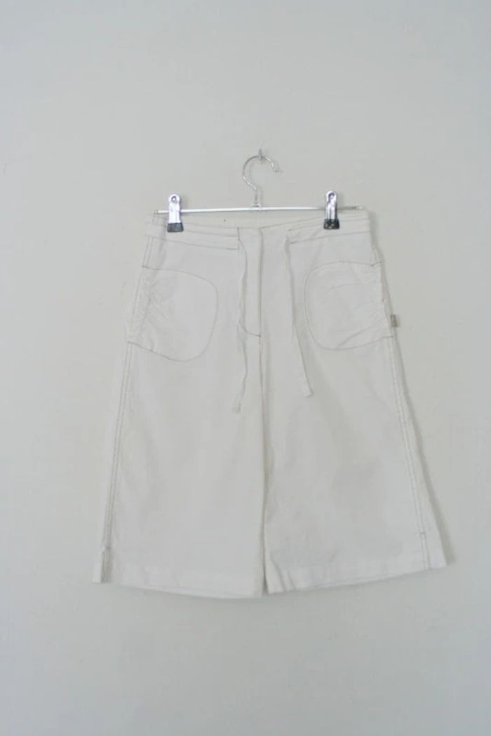 Short long blanc Terre de Marins taille 36