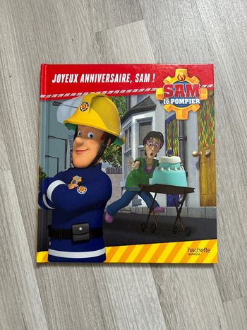 Livre Sam le pompier
