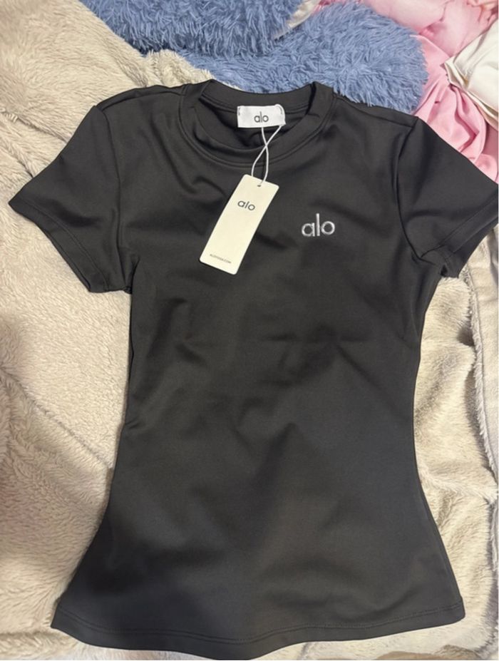 Tee-shirts alo noir - photo numéro 3