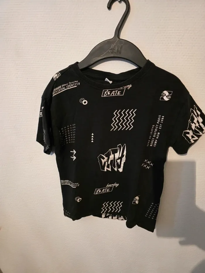 Tee shirt à motif