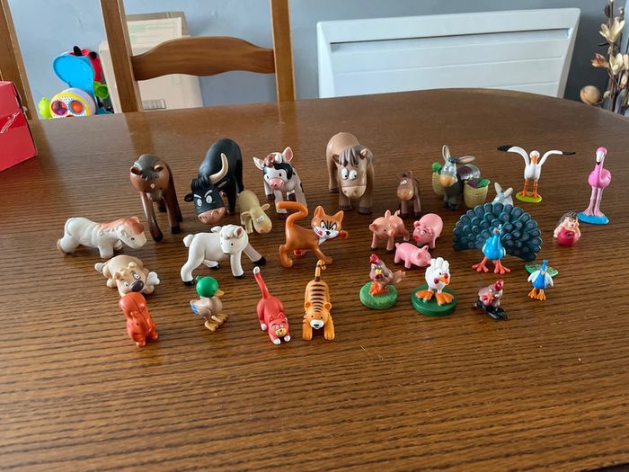 Lot d’animaux de la ferme