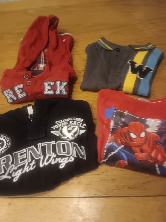 Tee shirts 3 ans manches longues 9ème