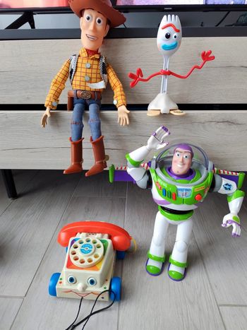 Lot toy story buzz Woody fourchette téléphone