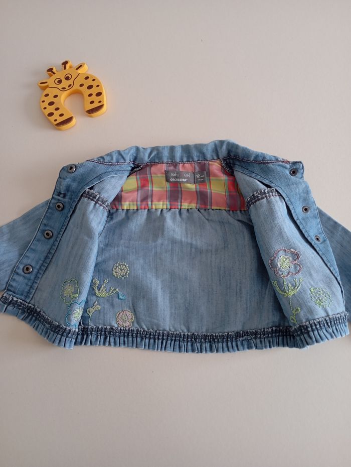 Jolie Veste en jeans orchestra - photo numéro 2