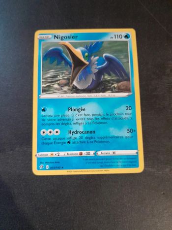 Carte Pokémon Nigosier 51/192