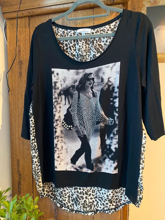Teeshirt manche 3/4