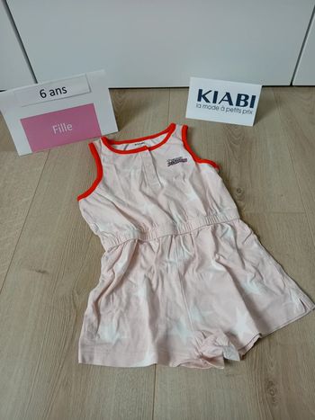 Combishort fille 6 ans Kiabi