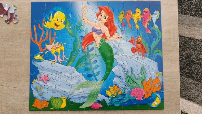 Puzzle la petite sirène 60 pièces - photo numéro 3