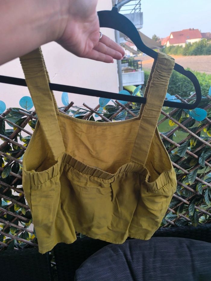 Débardeur lin vert , taille 38 , neuf, femme - photo numéro 2