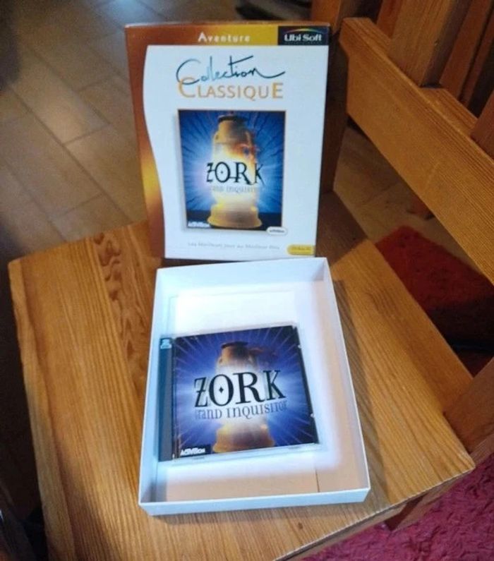 Jeu PC boîte en carton Zork grand inquisitor - photo numéro 2
