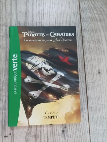 Livre "les aventures du jeune Jack Sparrow" neuf