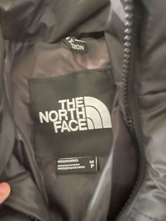 Doudoune north face 700 noir sans capuche - photo numéro 3