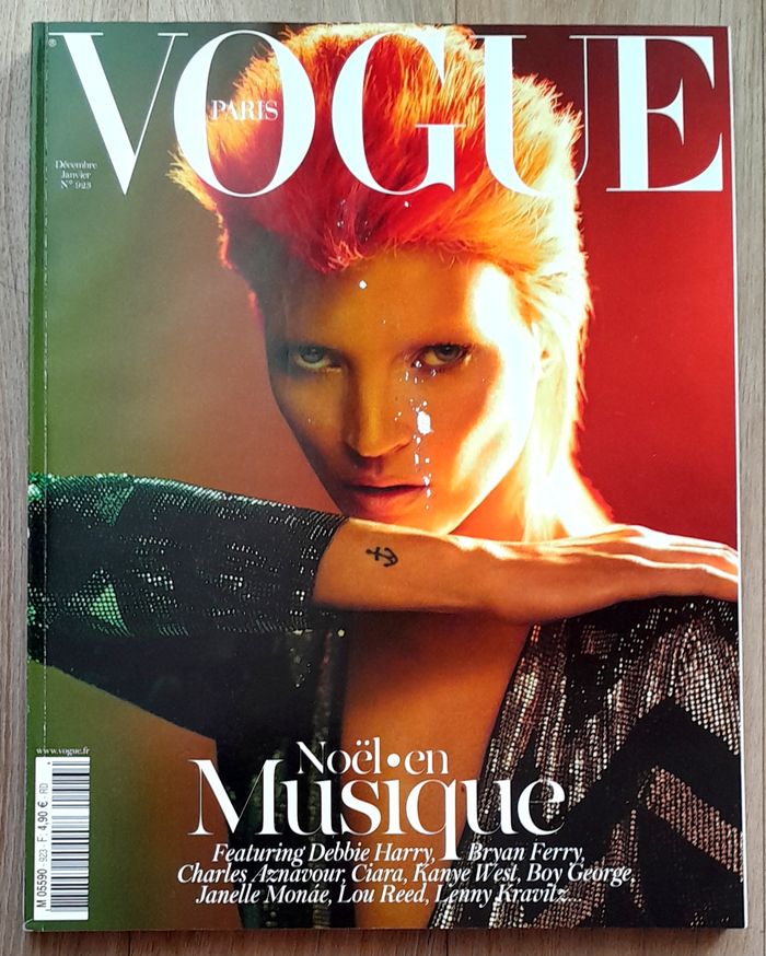Magazine Vogue n°923 décembre 2011 janvier 2012 spécial rock