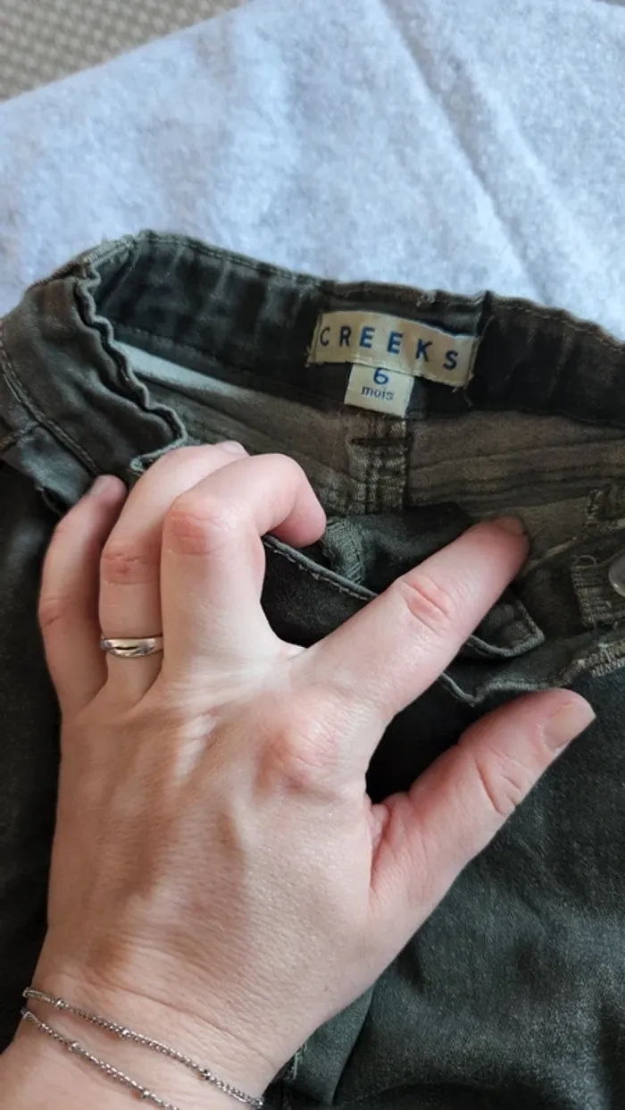 Pantalon vert Creeks taille 6m - photo numéro 3