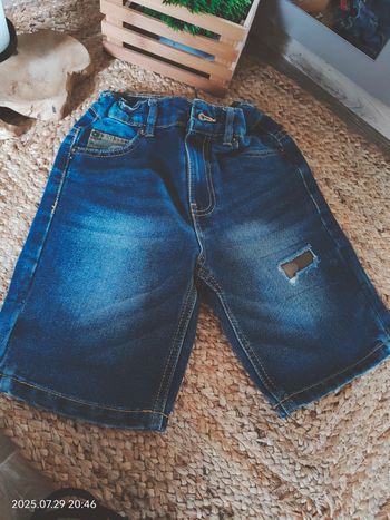 Bermuda US jeans 6 ans