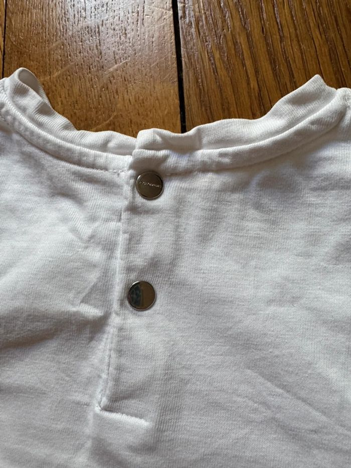 T-shirt manches longues jacadi 3 ans très bon état fille - photo numéro 4