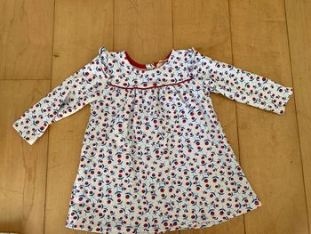 Robe fleurie manches longue - 18 mois - DPAM