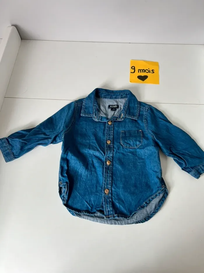 Chemise 9 mois bébé garçon - photo numéro 3