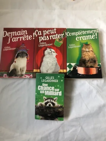 Lots 4 livres de Giles legardinier