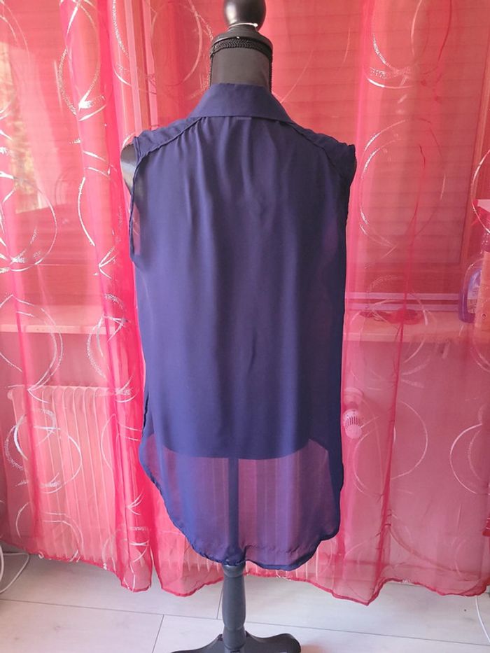 Chemise sans manches transparente - photo numéro 2