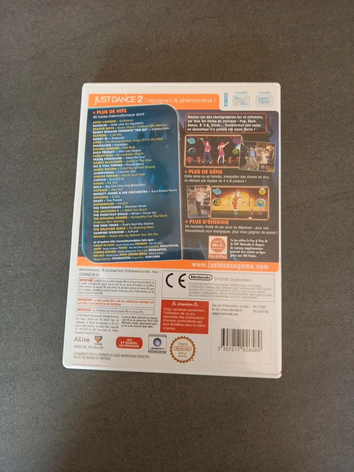 Jeu Wii Just Dance 2 - photo numéro 2