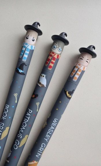 Stylos effaçables harry Potter 