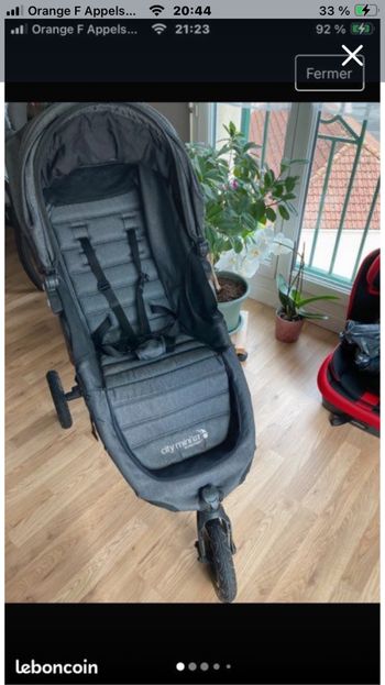Poussette baby jogger gt2