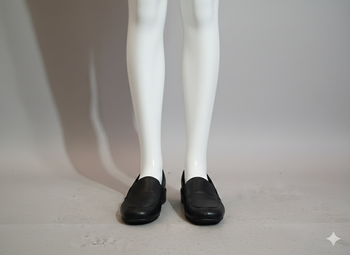 mocassins noirs Taille 39 en cuir Prédical