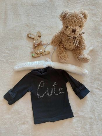 Tee-shirt original manches longues 1 mois