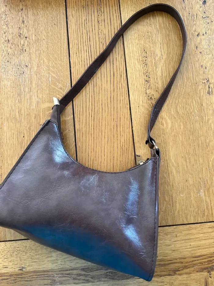 Sac à main marron - photo numéro 3