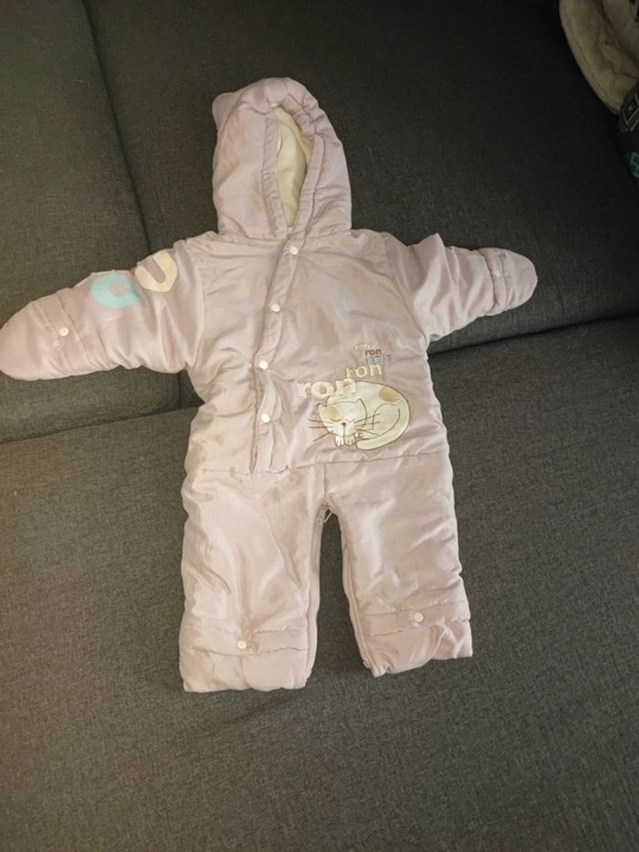 Combinaison hiver fille 3 mois