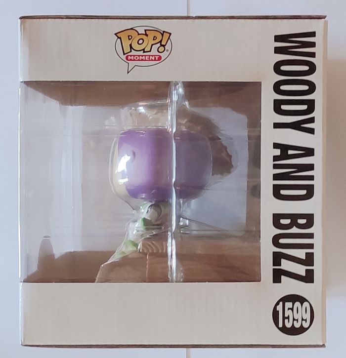 Funko POP Woody & Buzz #1599 - Disney : Toy Story - Figurine Vinyle - photo numéro 2