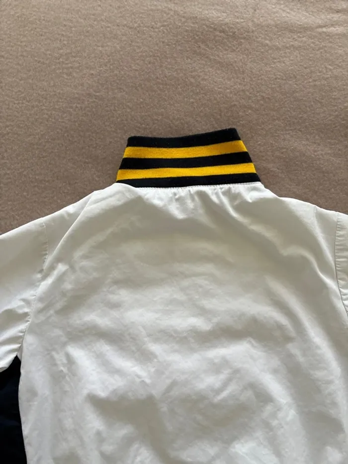 Veste zip blanche Ralph Lauren 6/7 ans en très bon état - photo numéro 12
