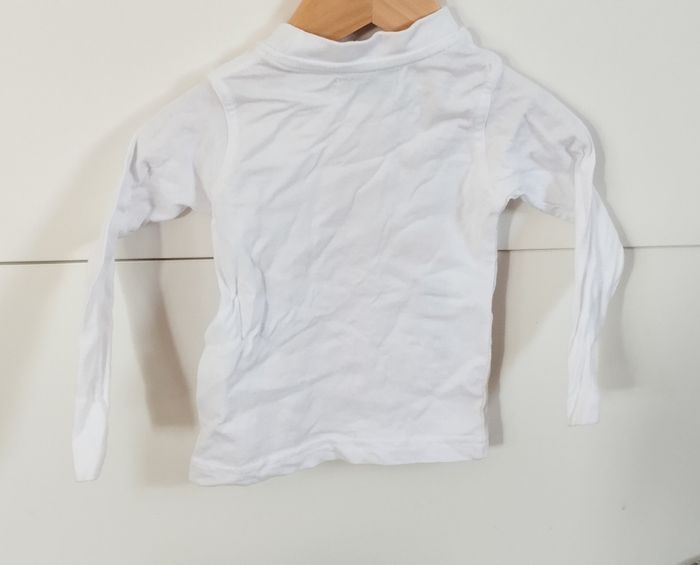 T-shirt ML garçon 6 mois barbouillage - photo numéro 3