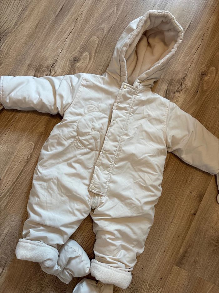 Combipilote polaire imperméable avec moufles et chaussons intégrés 6 mois
