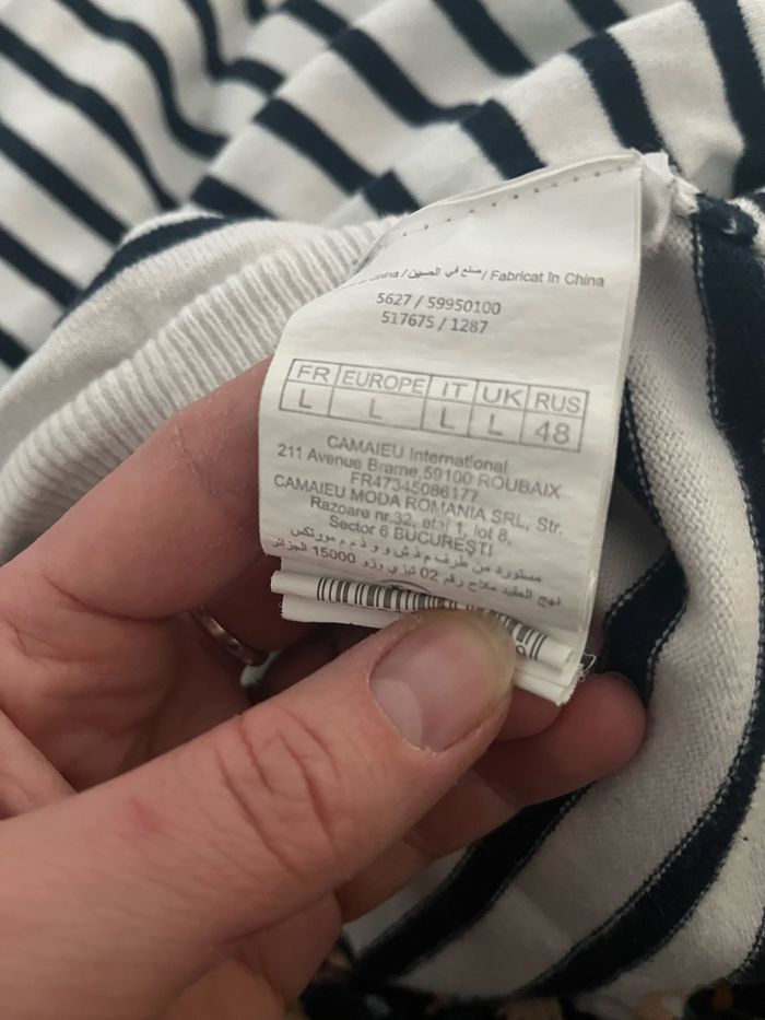 Pull marinière - photo numéro 4