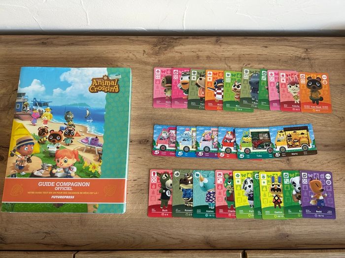 Livre guide Animal Crossing + 25 cartes