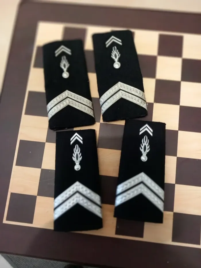 Lot de 2 épaule gd blanche - photo numéro 2