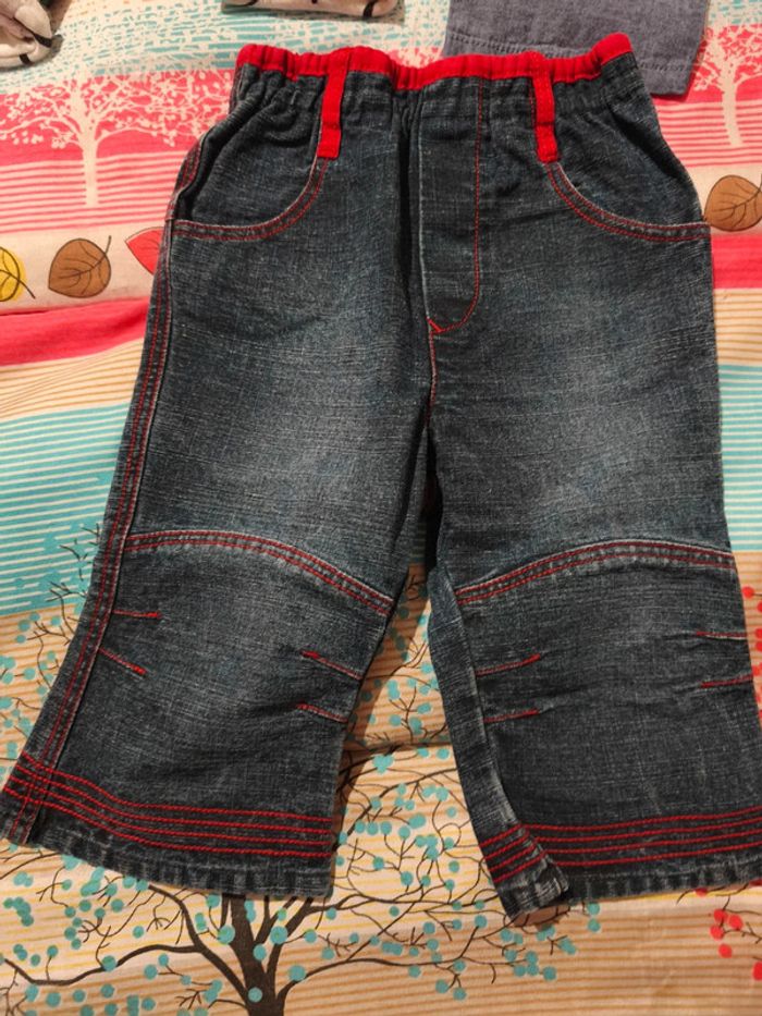 Lot de 3 pantalon Catimini 6 mois - photo numéro 2